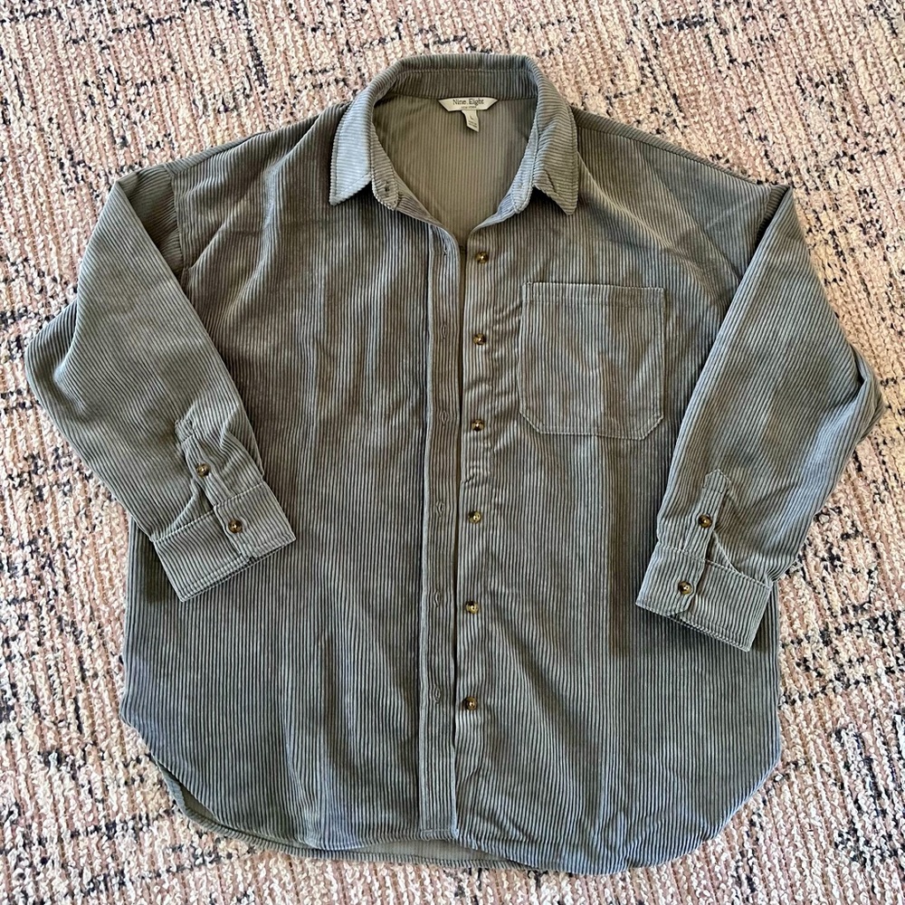 Corduroy Button Up